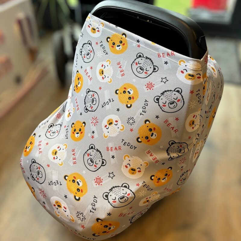 Car Seat Cover | Teddy Bear