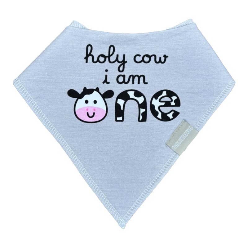 Bandana Bib | Holy Cow Im One