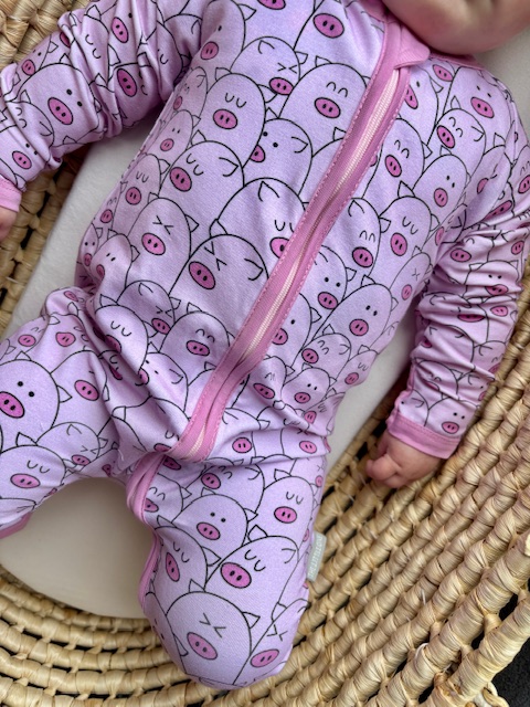 Zipped Suit | This Little Piggy