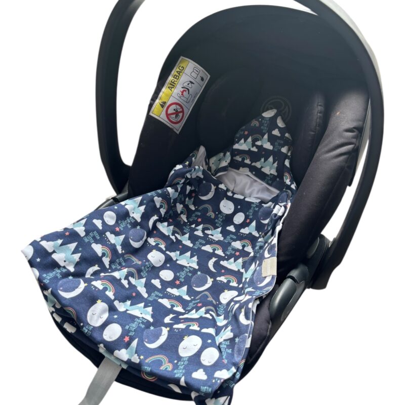 Car Seat / Buggy Blanket - Moon And Back