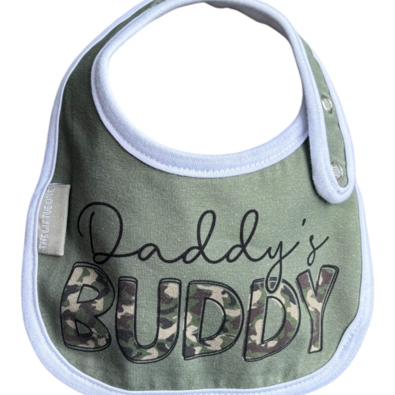 Round Bib | Daddys Buddy
