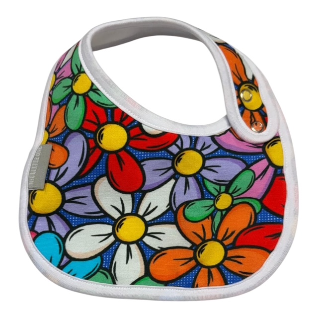 Round Bib | Flower Power