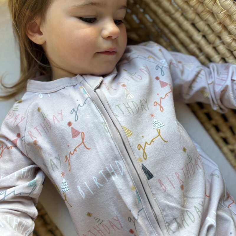 Zipped Suit | Birthday Girl