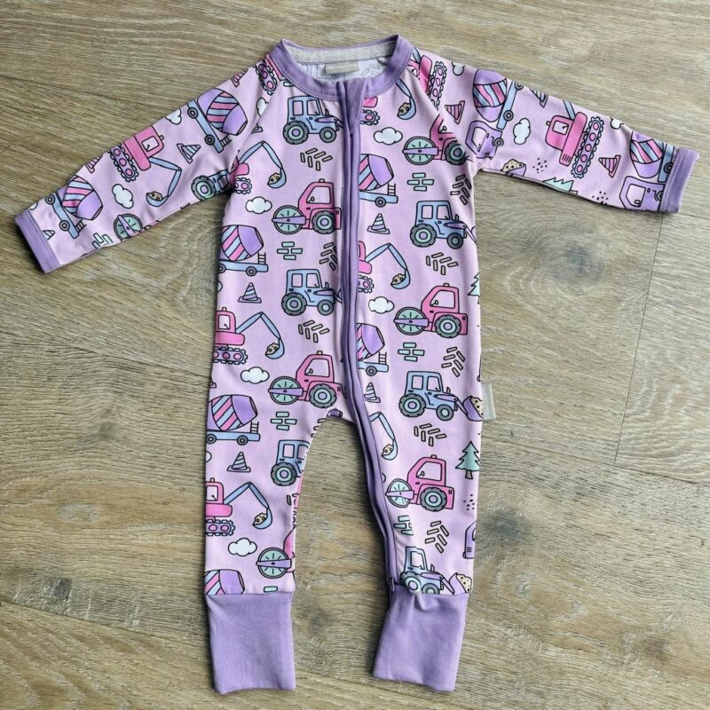 Zipped Suit | Mini Pink Mixer