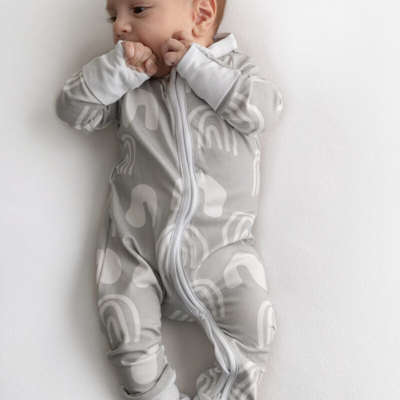 Zipped Suit | Silver Linings