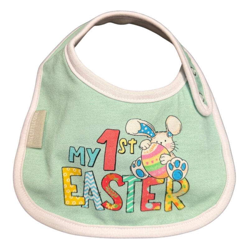 Round Bib | My 1st Easter (Green)