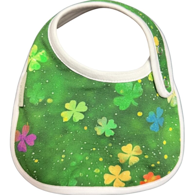 Round Bib | Our Little Shamrock